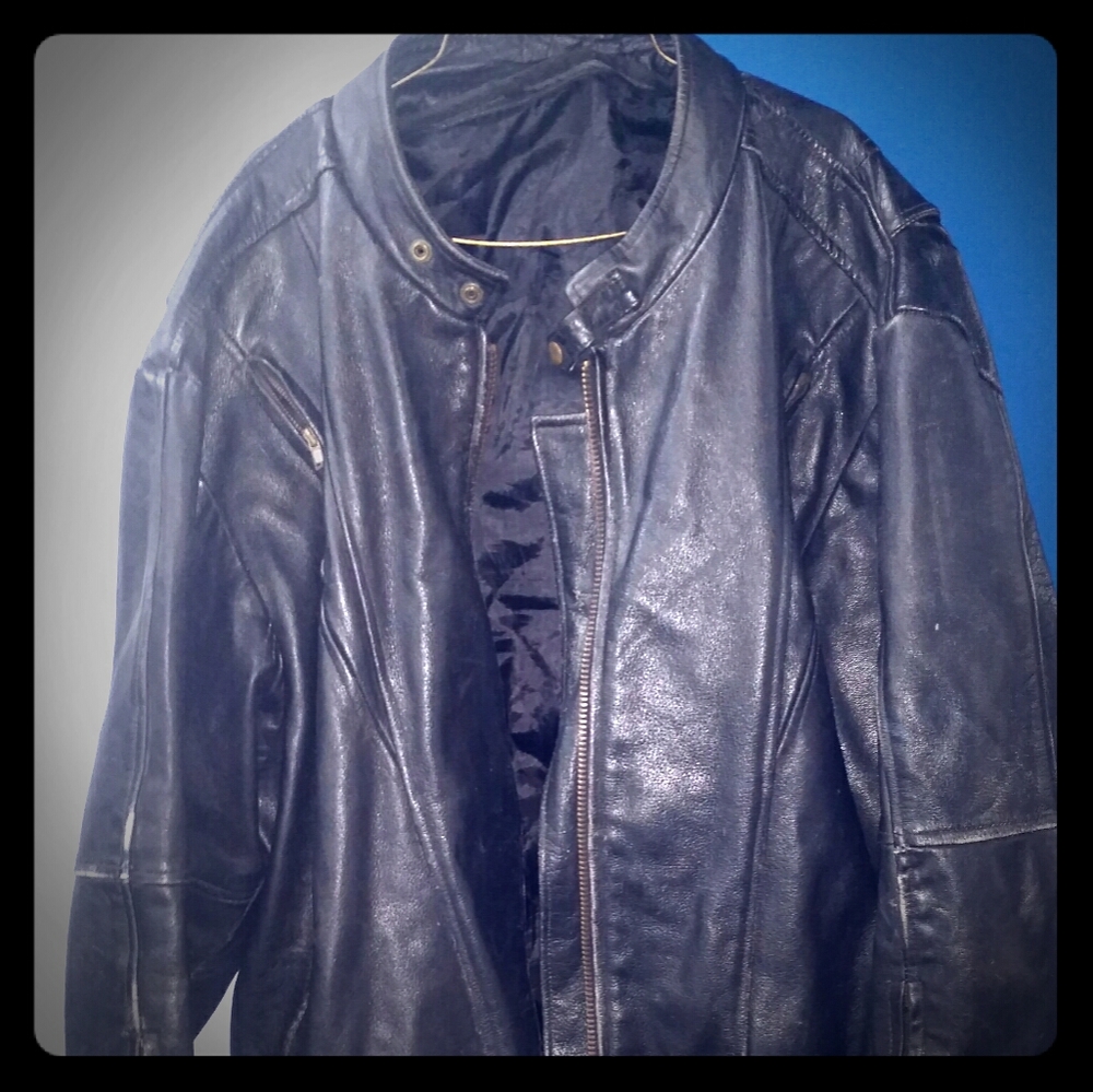 Motorcycle leather jacket